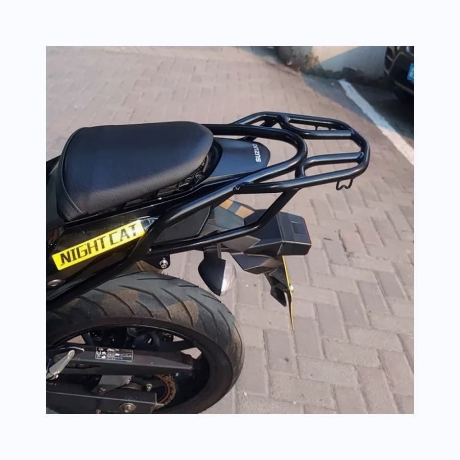 バイクキャリア ブラック スチール製 楽天市場】ATV 四輪バギー リア 