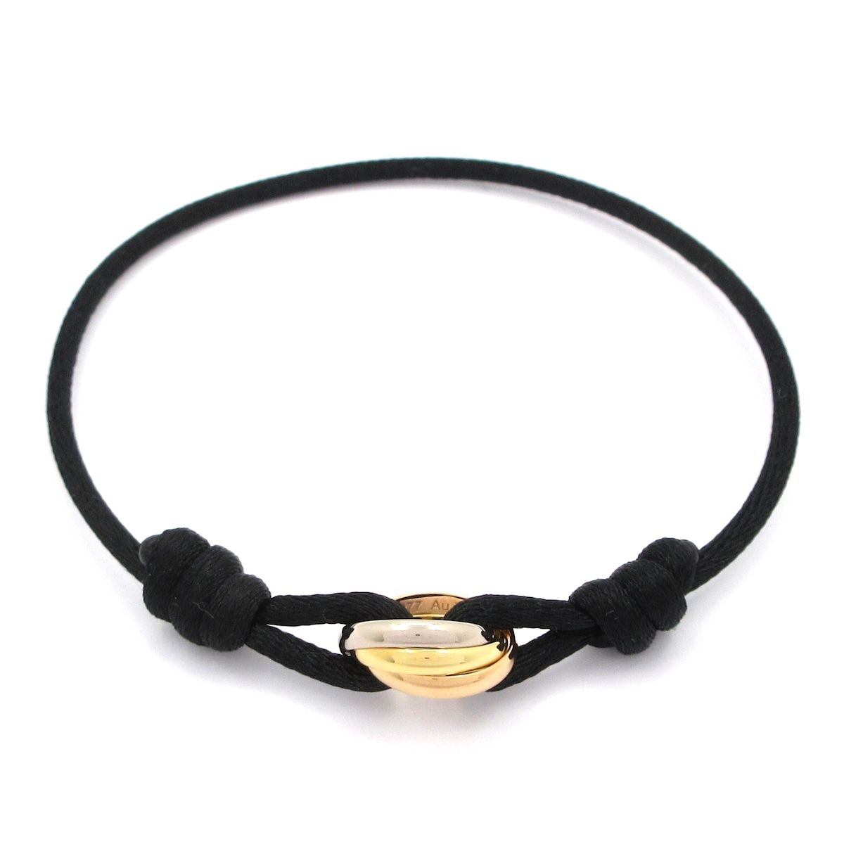 カルティエ ブレスレット美品 B6016700 黒 Cartier(カルティエ 