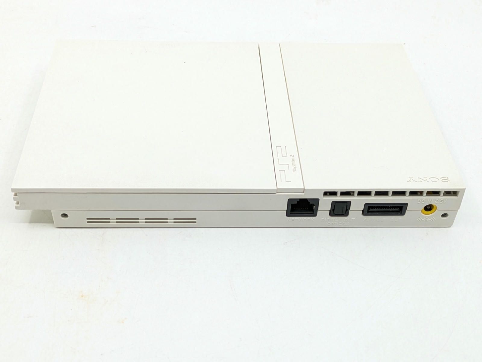 動作確認済】 PS2 薄型 本体 SCPH-70000 ホワイト 一式セット 初期型