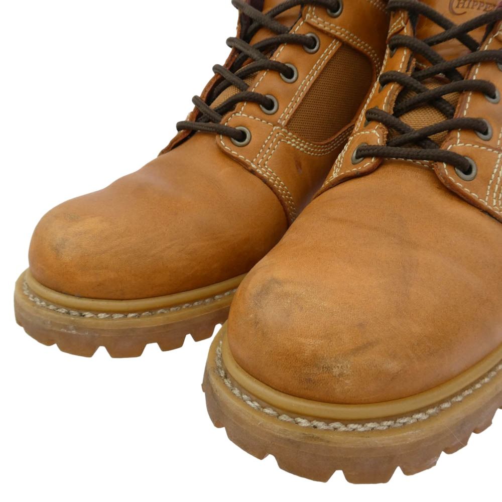 Chippewa チペワ 91049 BASEBALL GLOVE OIL 5 EYE レザー 5ホール ワークブーツ ブラウン系 9E【中古】 Chippewa チペワ 91049 BASEBALL GLOVE OIL 5 EYE レザー 5ホール