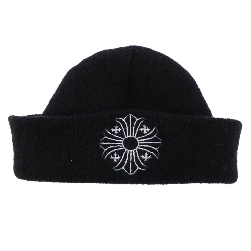 CHROME HEARTS クロムハーツ（原本無） WATCH CAP CHプラス刺繍 ウール 