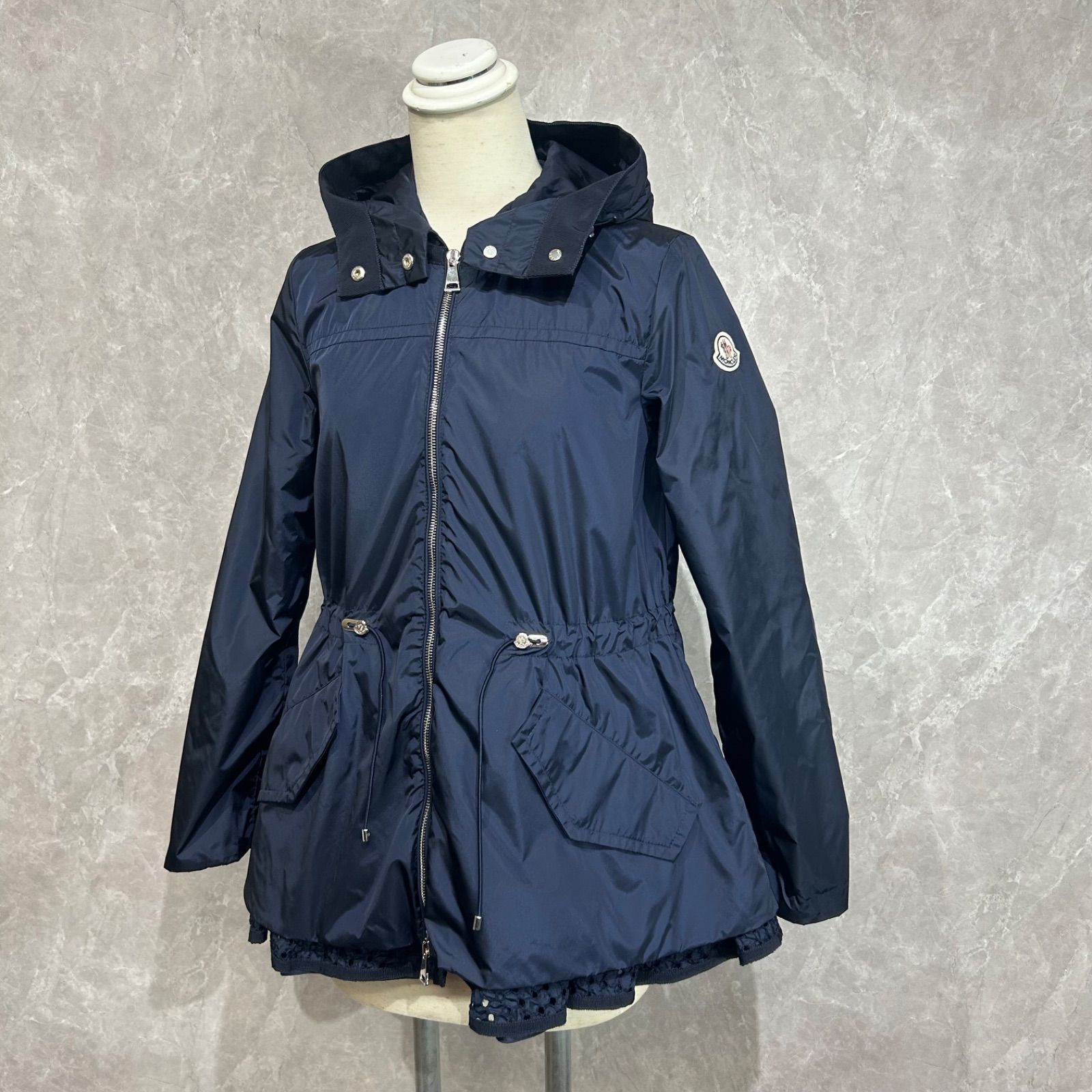 専用です！モンクレール　ブルゾンロータス00 極美品】 MONCLER モンクレールロータスナイロンフリルジャケット