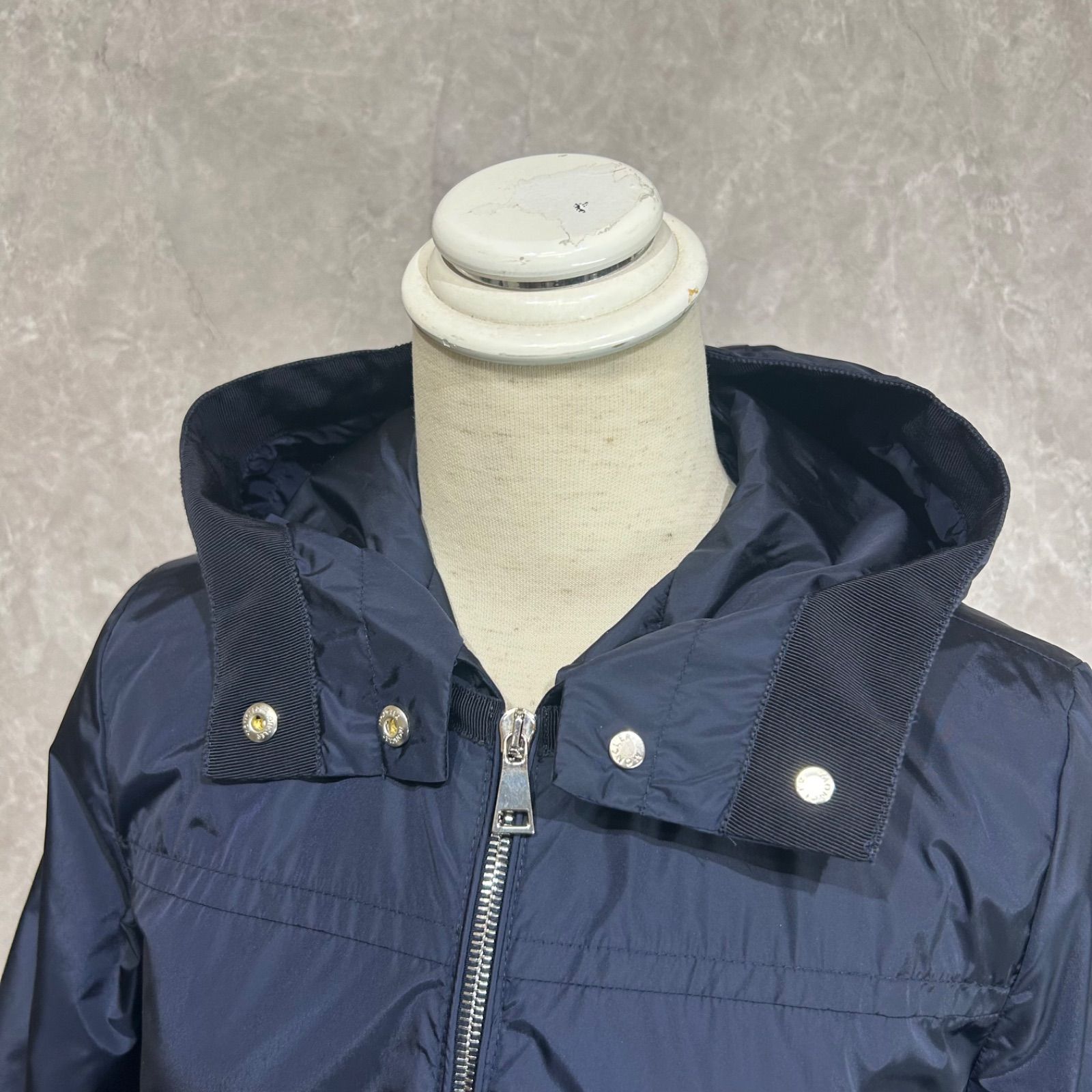 極美品】 MONCLER モンクレールロータスナイロンフリルジャケット