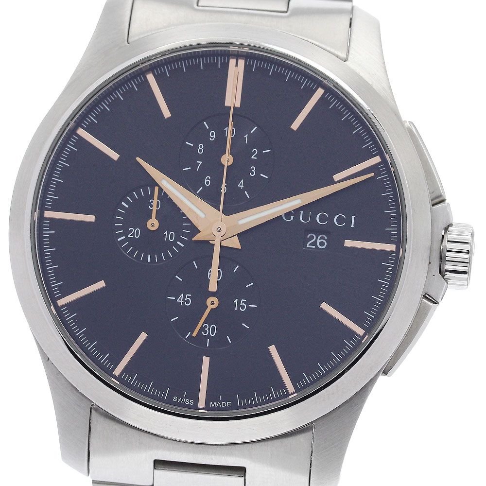 グッチ GUCCI 126.2/YA126272 Gタイムレス クロノグラフ デイト