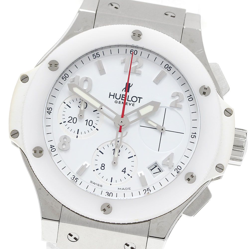 訳あり ウブロ HUBLOT 342.SE.230.RW.114 ビッグバン クロノグラフ デイト 自動巻き メンズ 保証書付き_951000 訳あり ウブロ HUBLOT 342.SE.230.RW.114 ビッグバン クロノグラフ