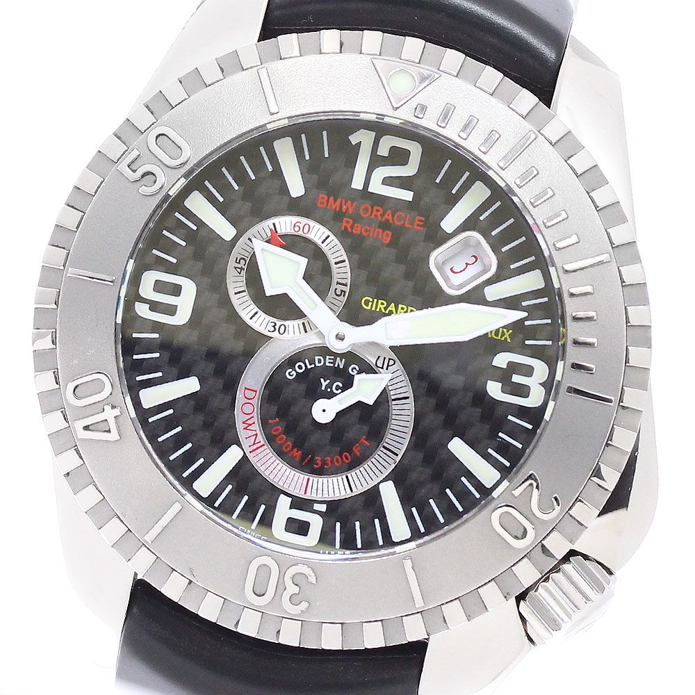 訳あり ジラール・ペルゴ GIRARD PERREGAUX 49950 シーホーク 1000 自動巻き メンズ _949730 訳あり ジラール・ペルゴ GIRARD PERREGAUX 49950 シーホーク 1000