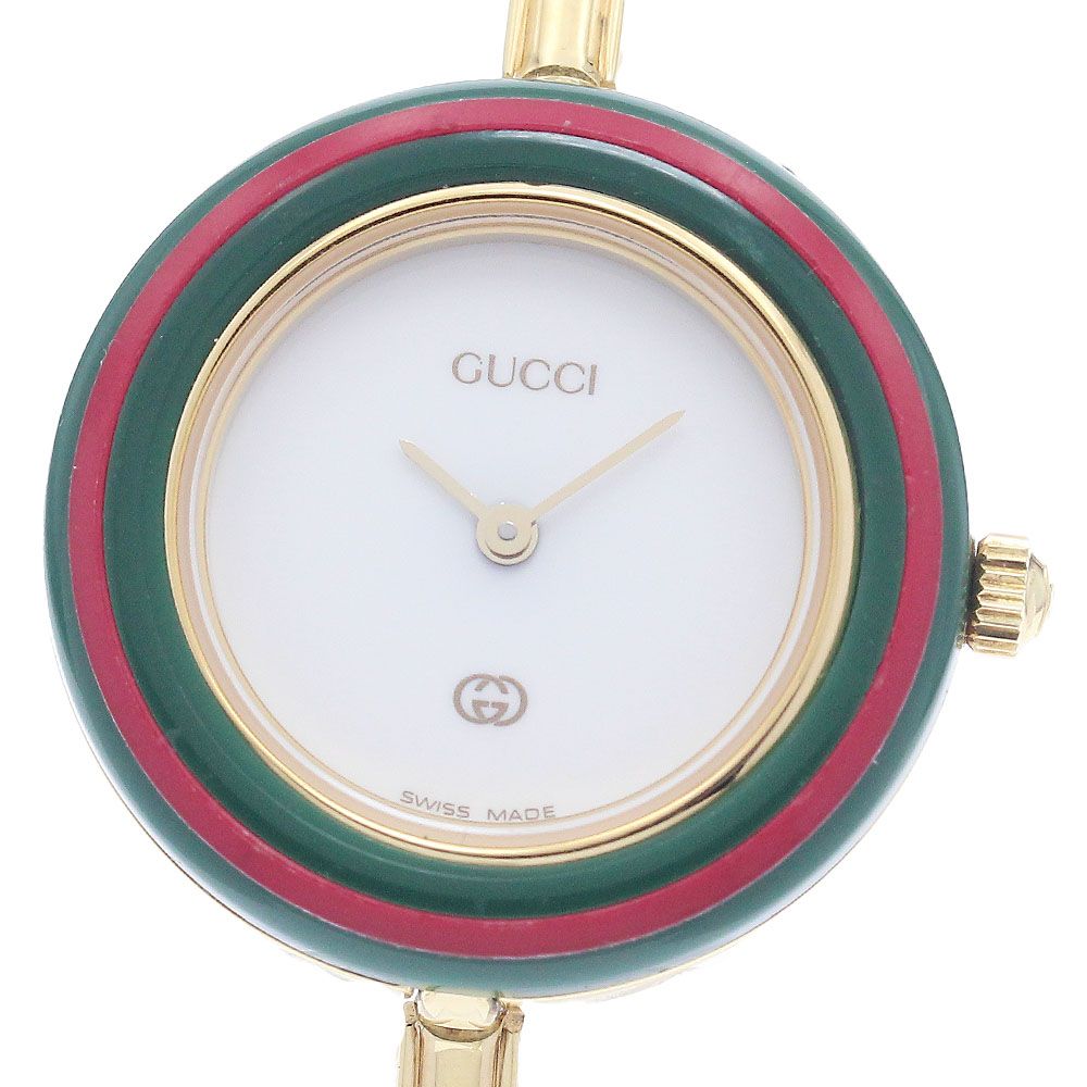 グッチ GUCCI 1100-L チェンジベゼル クォーツ レディース 内箱 グッチ GUCCI 1100-L チェンジベゼル クォーツ レディース 内箱