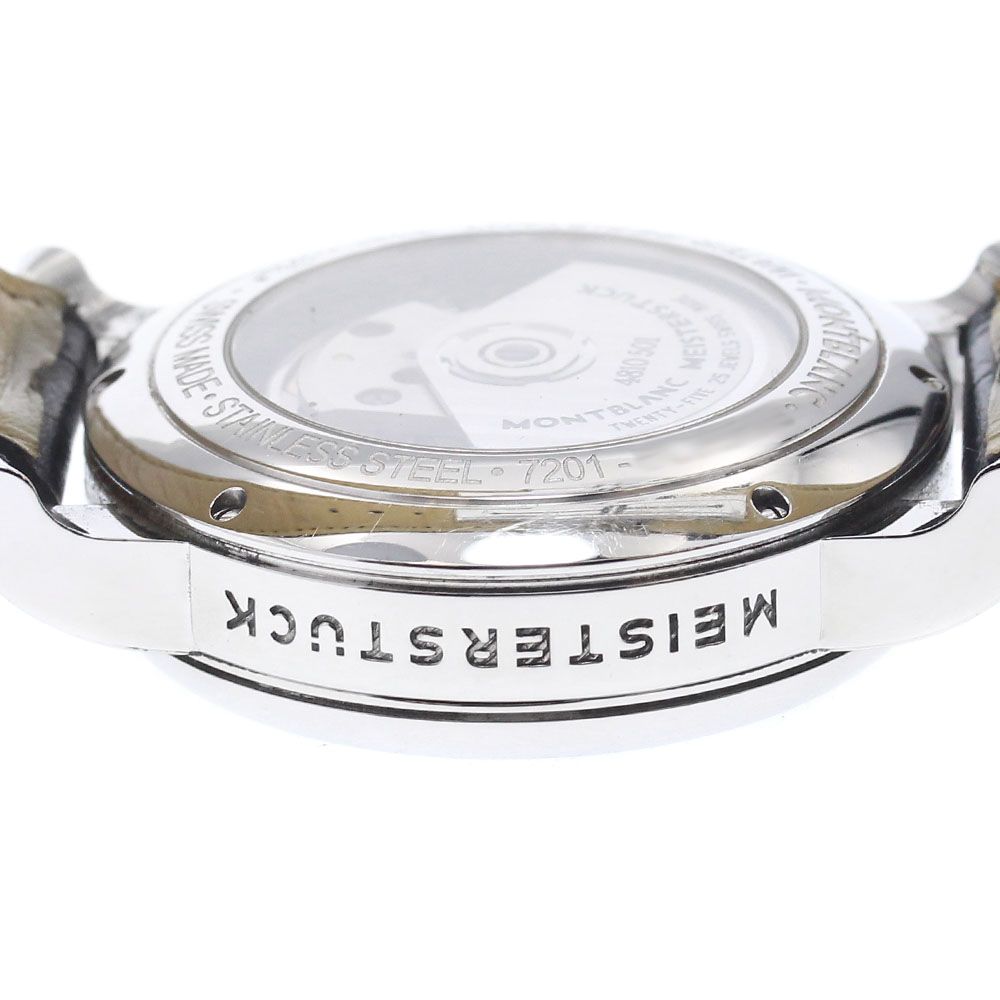  モンブラン MONTBLANC 7201 マイスターシュティック クロノグラフ デイデイト 自動巻き メンズ _948869 体型カバー 自動巻き時計 腕時計(アナログ)