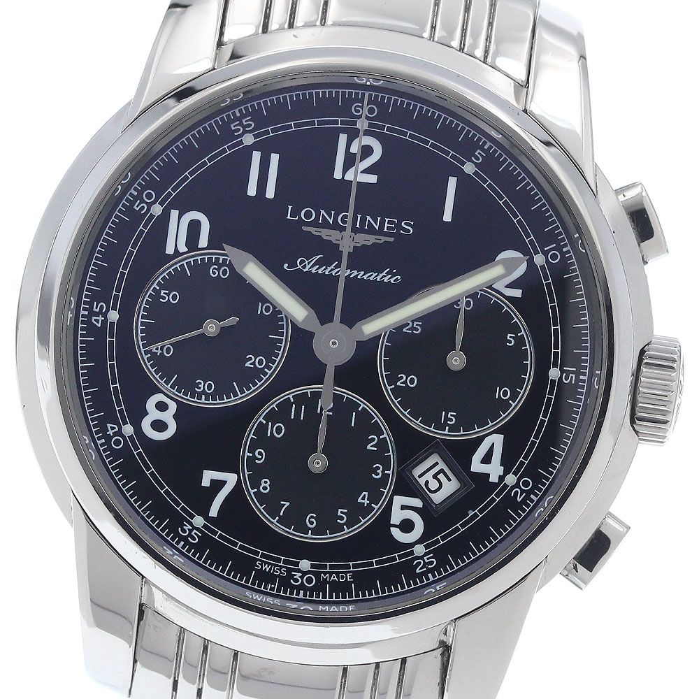 ロンジン LONGINES L2.784.4 サンティミエ クロノグラフ 自動巻き