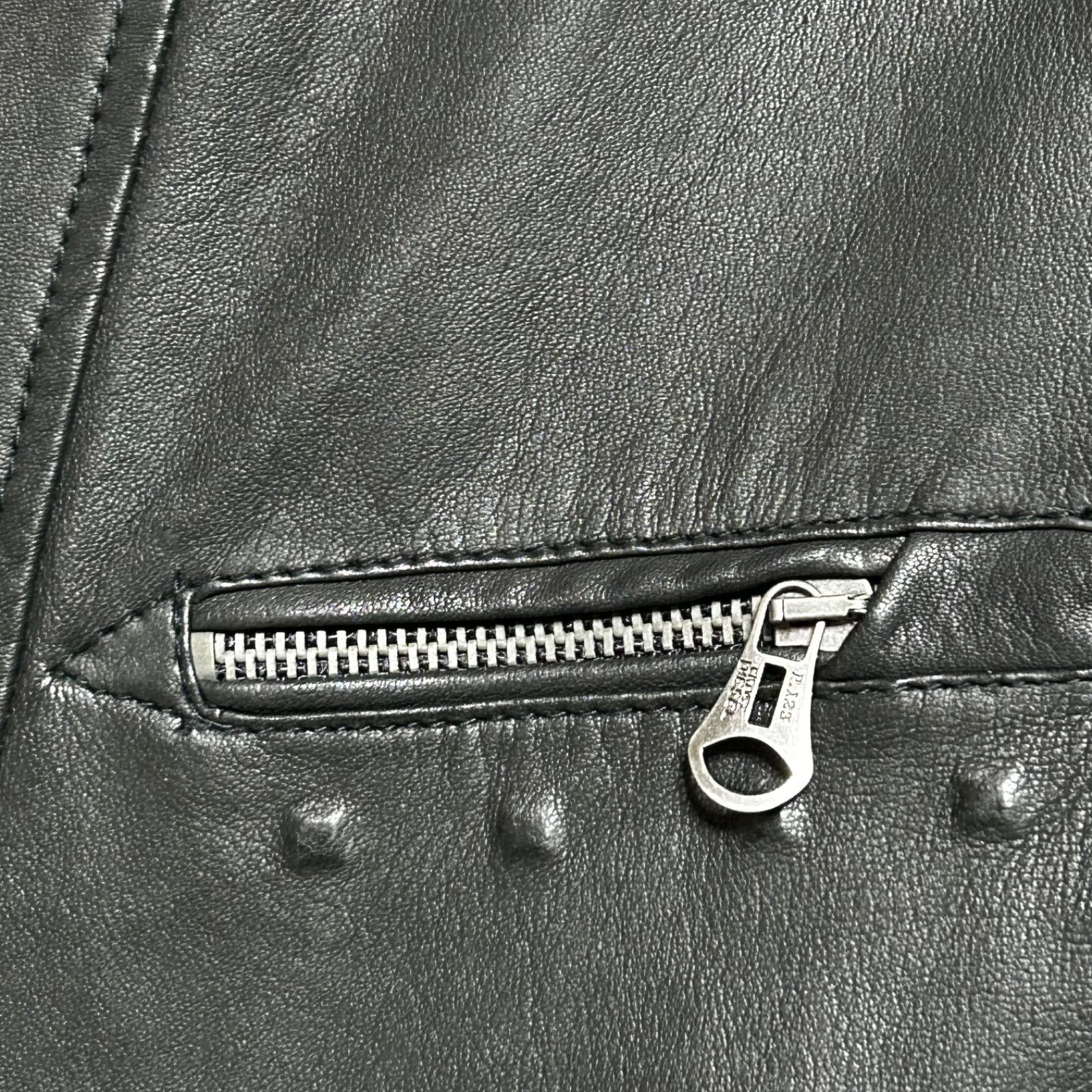 希少XXL 定価10万超 ディーゼル 羊革 DIESEL ダブルライダース