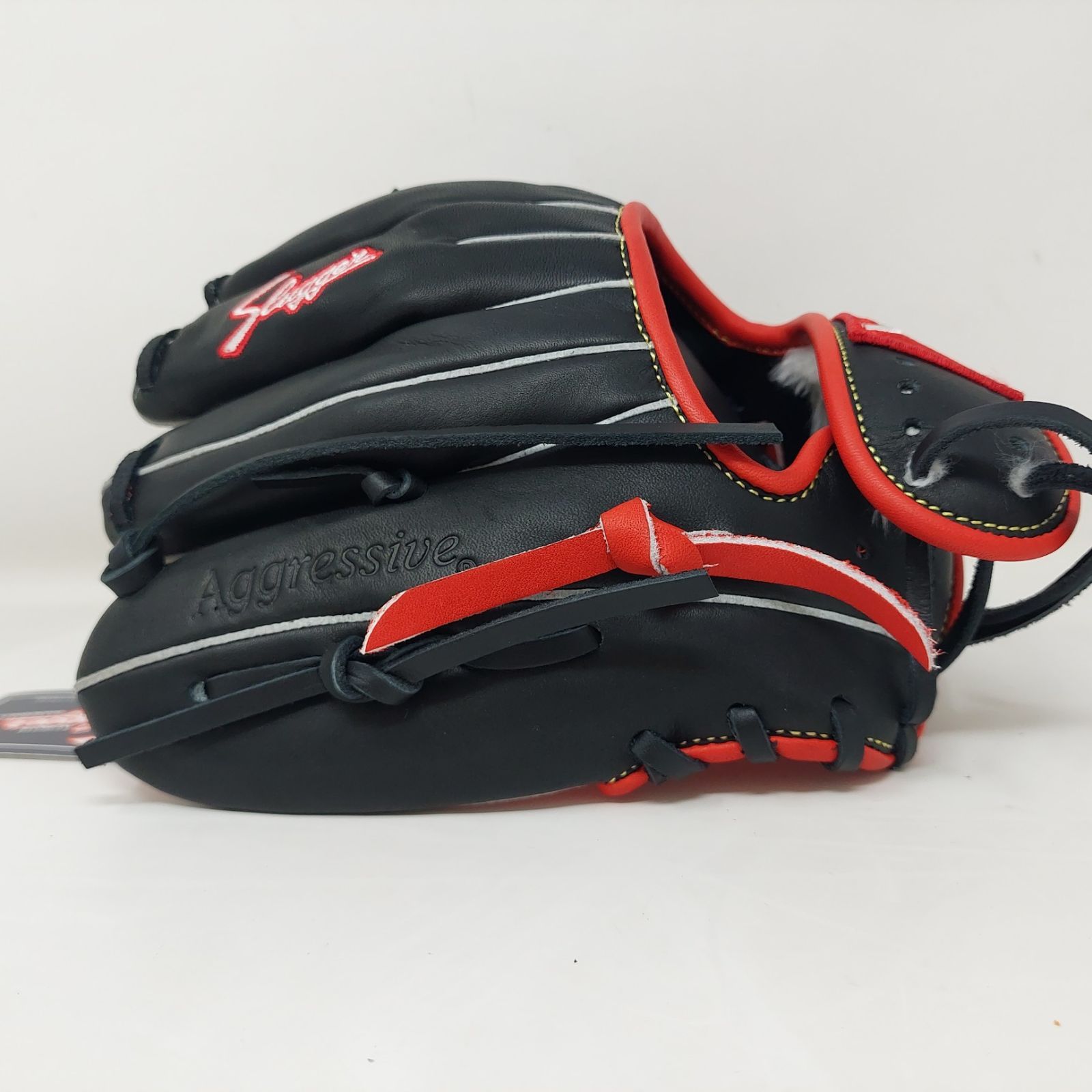 久保田スラッガー 限定品 トレーニング用 グラブ ブラック×レッド LT25 