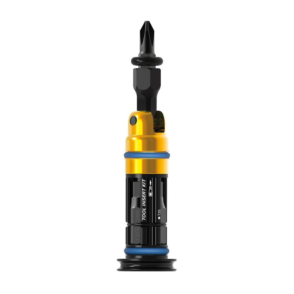 新品 【日本正規品】 LEZYNE(レザイン) 自転車 携帯工具 マルチツール TOOL INSERT キット ブラック Sサイズ 重量54g ハンドルバーに収納可能