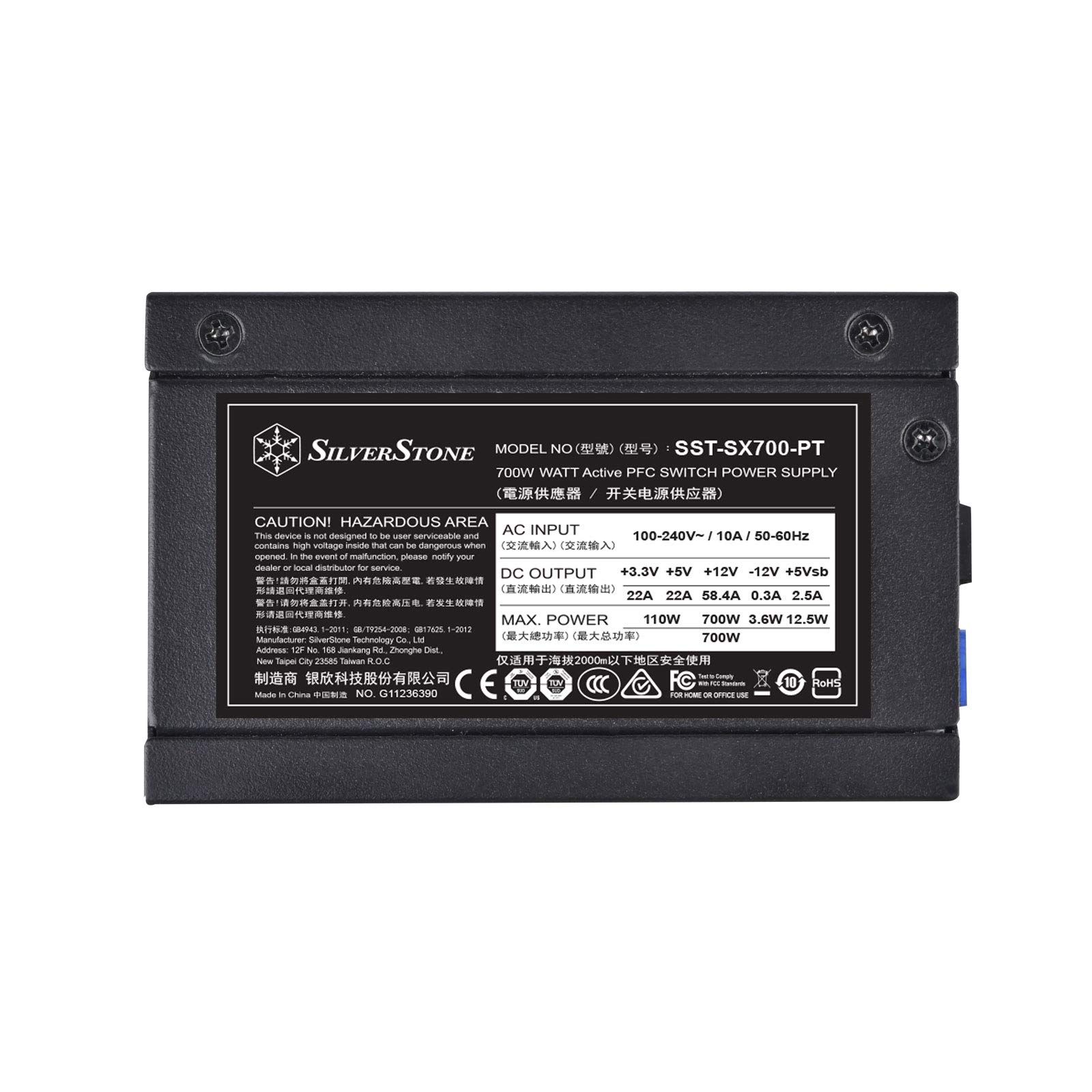 SilverStone SFX 700W Platinum電源 SST-SX700-PT - メルカリ