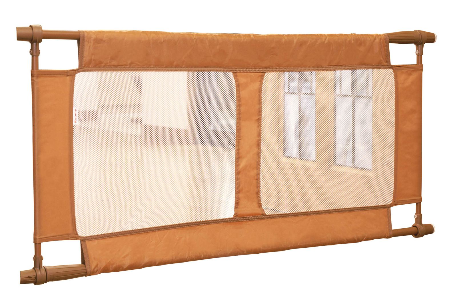 新品 グリーンライフ(GREEN LIFE) ベビーフェンスM 幅90~130×奥行4.3×高さ60cm 間口に合わせて設置 RBF-MY(BR)