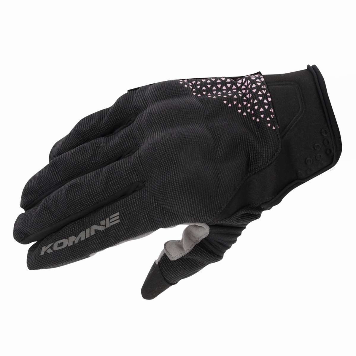 新品 コミネ(KOMINE) バイク用 グローブ プロテクトメッシュグローブ-ブレイブ Black/Delta Pin XL GK-183 1049 春夏秋向け メッシュ素材