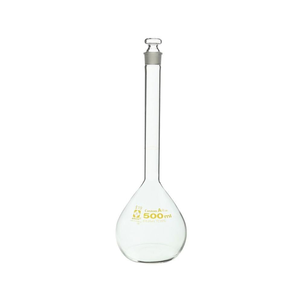 新品 柴田科学 メスフラスコ カスタムA 500mL (026050-500)