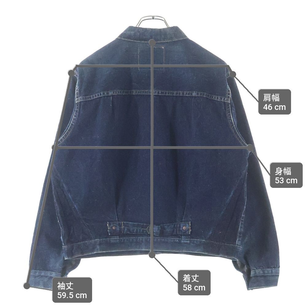 New Manual (ニュー マニュアル) LV 1ST CLONE DENIM JACKET YOSHI