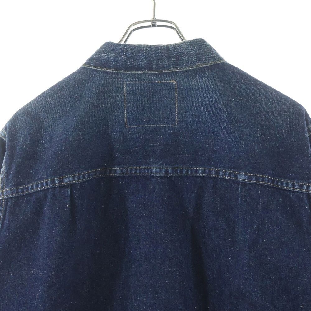 New Manual ニュー マニュアル LV 1ST CLONE DENIM JACKET YOSHI KAZUYA クローン デニムジャケット インディゴ JK-KY-0001 New Manual (ニュー マニュアル) LV 1ST CLONE DENIM JACKET YOSHI