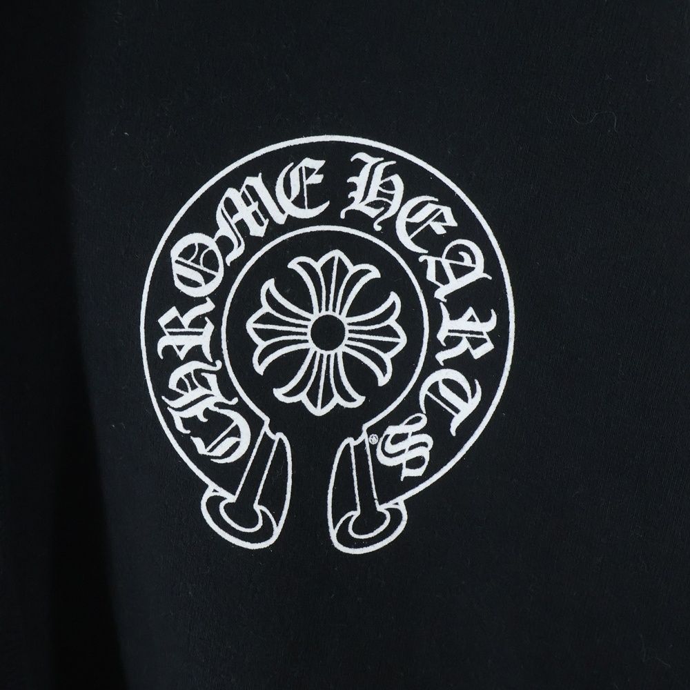 CHROME HEARTS (クロムハーツ) Back Grad Circle Logo Hoodie アーム