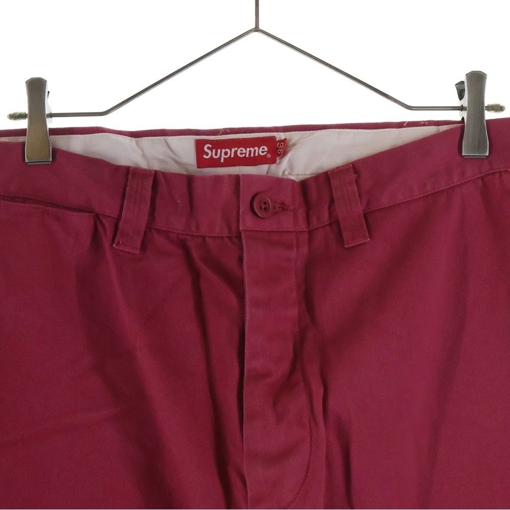 SUPREME (シュプリーム) 21SS Pin Up Chino Pant ピンアップ ロゴ刺繍