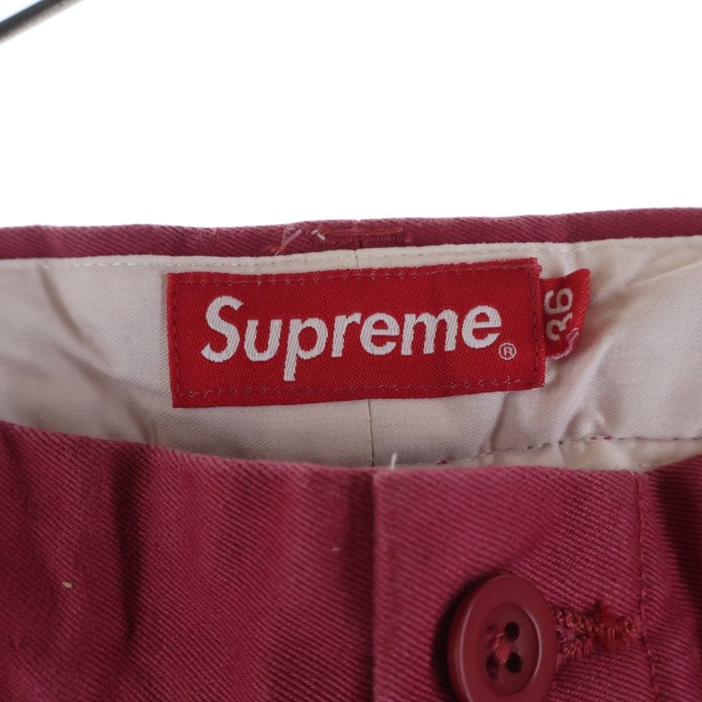 SUPREME (シュプリーム) 21SS Pin Up Chino Pant ピンアップ ロゴ刺繍