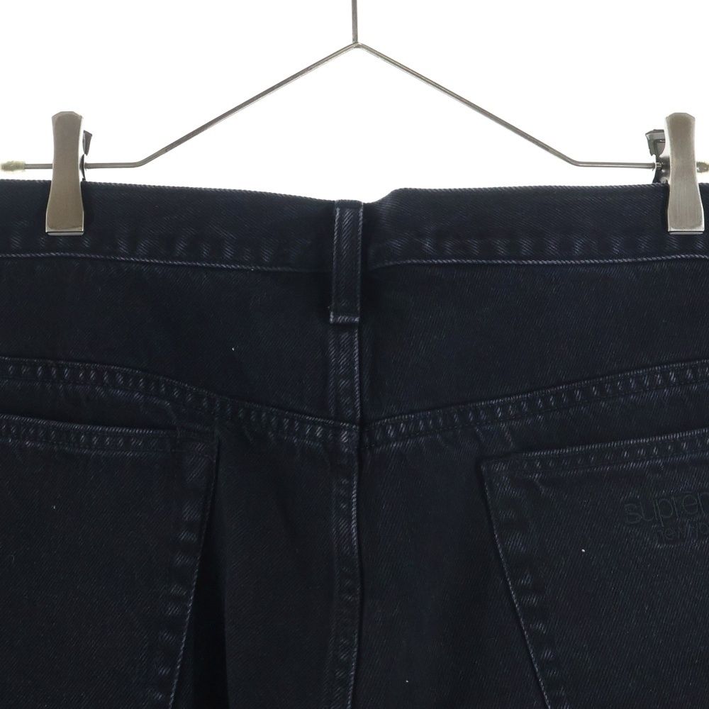SUPREME (シュプリーム) 22AW BAGGY JEAN バギー ブラック ジーンズ