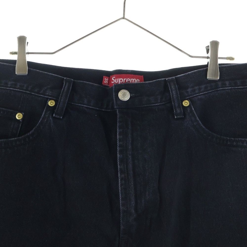 SUPREME (シュプリーム) 22AW BAGGY JEAN バギー ブラック ジーンズ