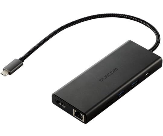 新品 エレコム Type-Cドッキングステーション USB PD対応 ブラック DST-100BPBK