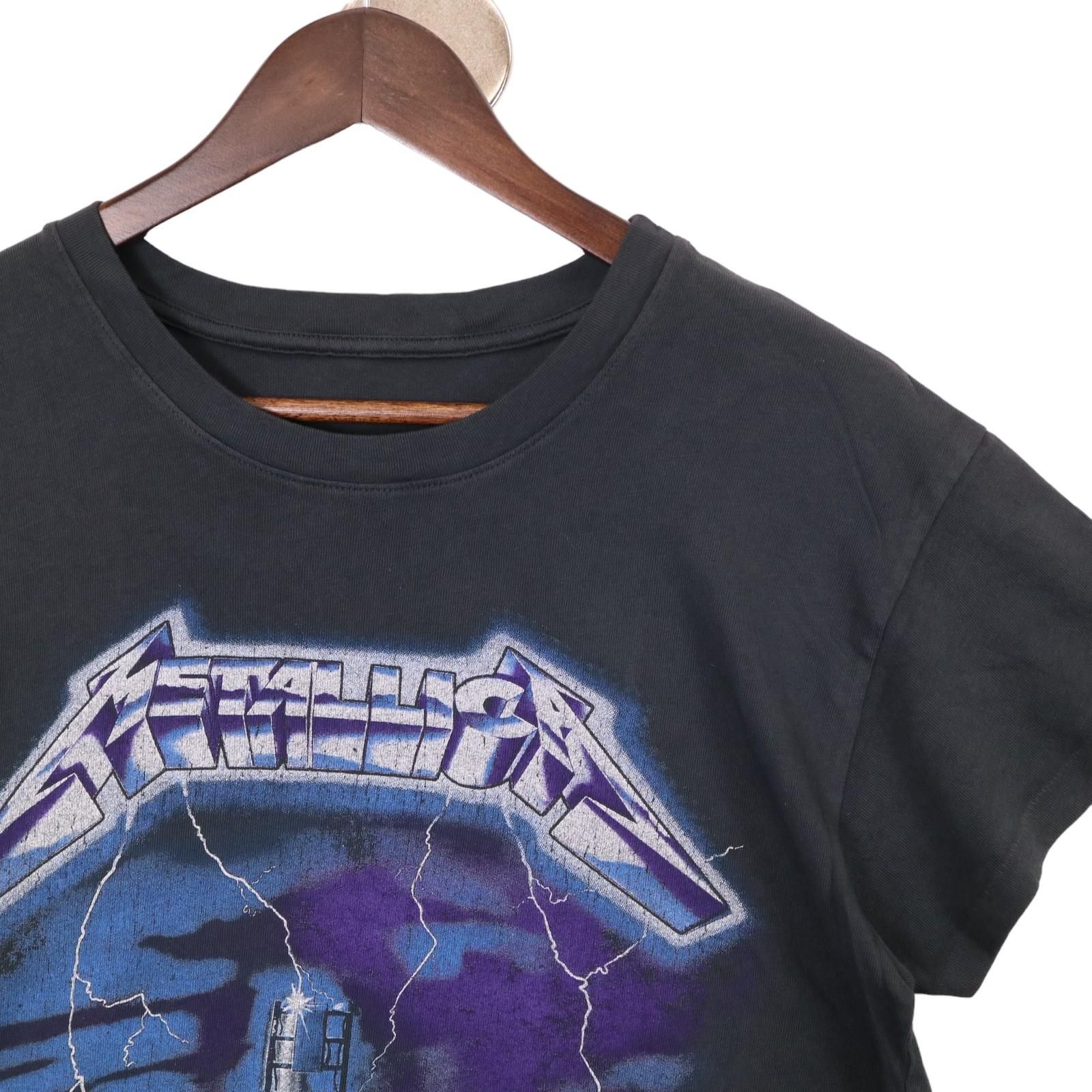 90年代 METALLICA メタリカ RIDE THE LIGHTNING 半袖Tシャツ バンドT 
