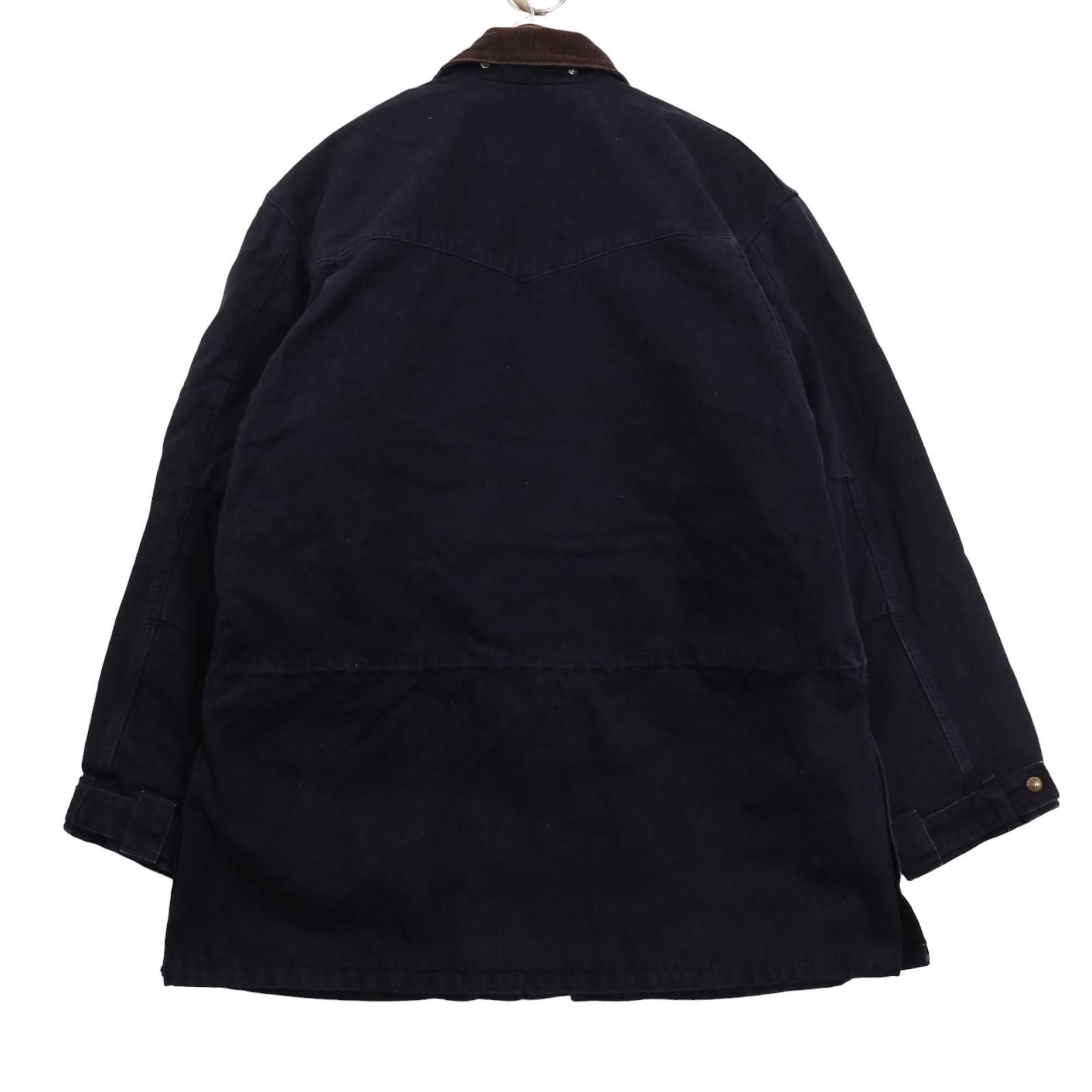 00年代 Carhartt カーハート ダックワークジャケット C52MDT ネイビー