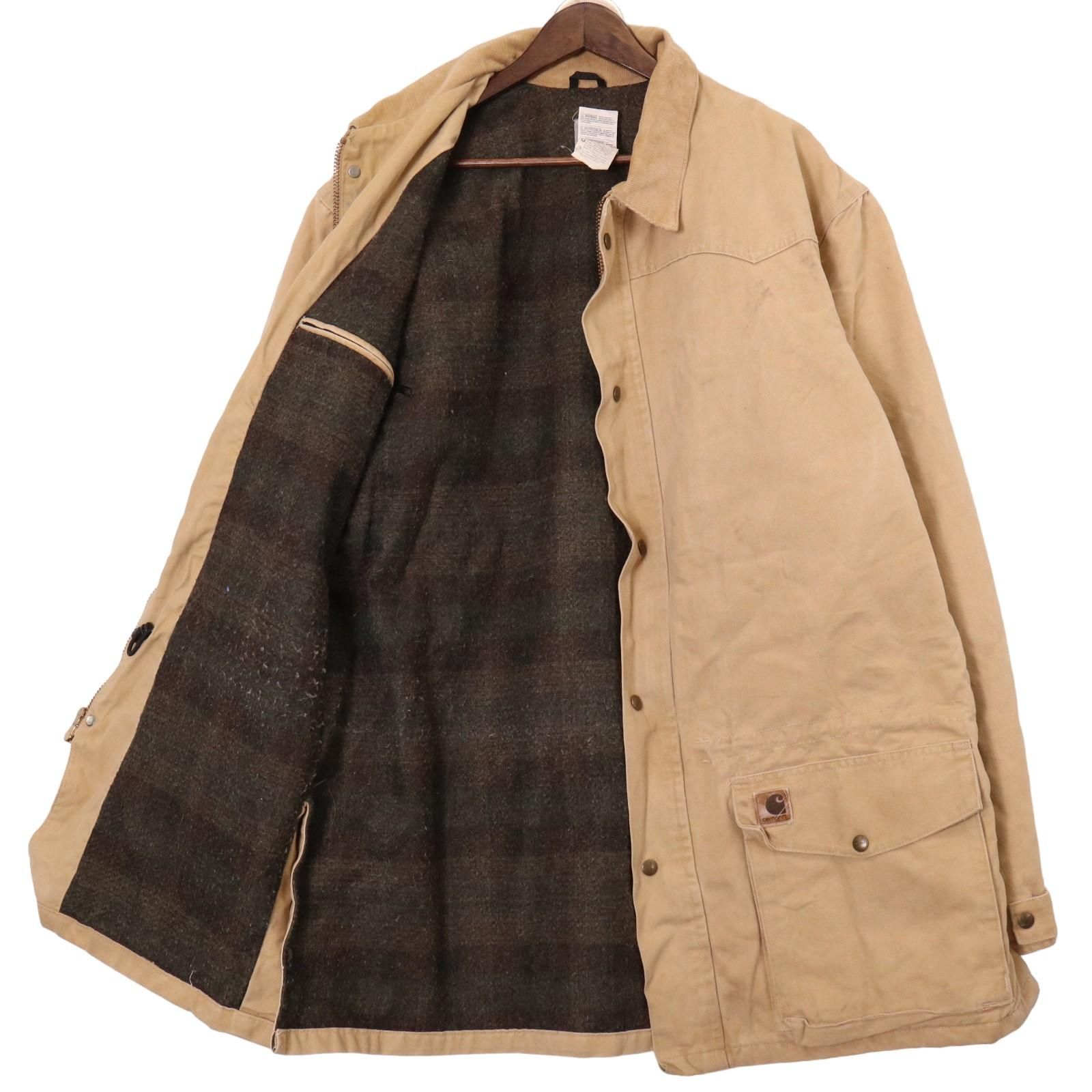Carhartt カーハート ダック ランチコート ワークジャケット ベージュ