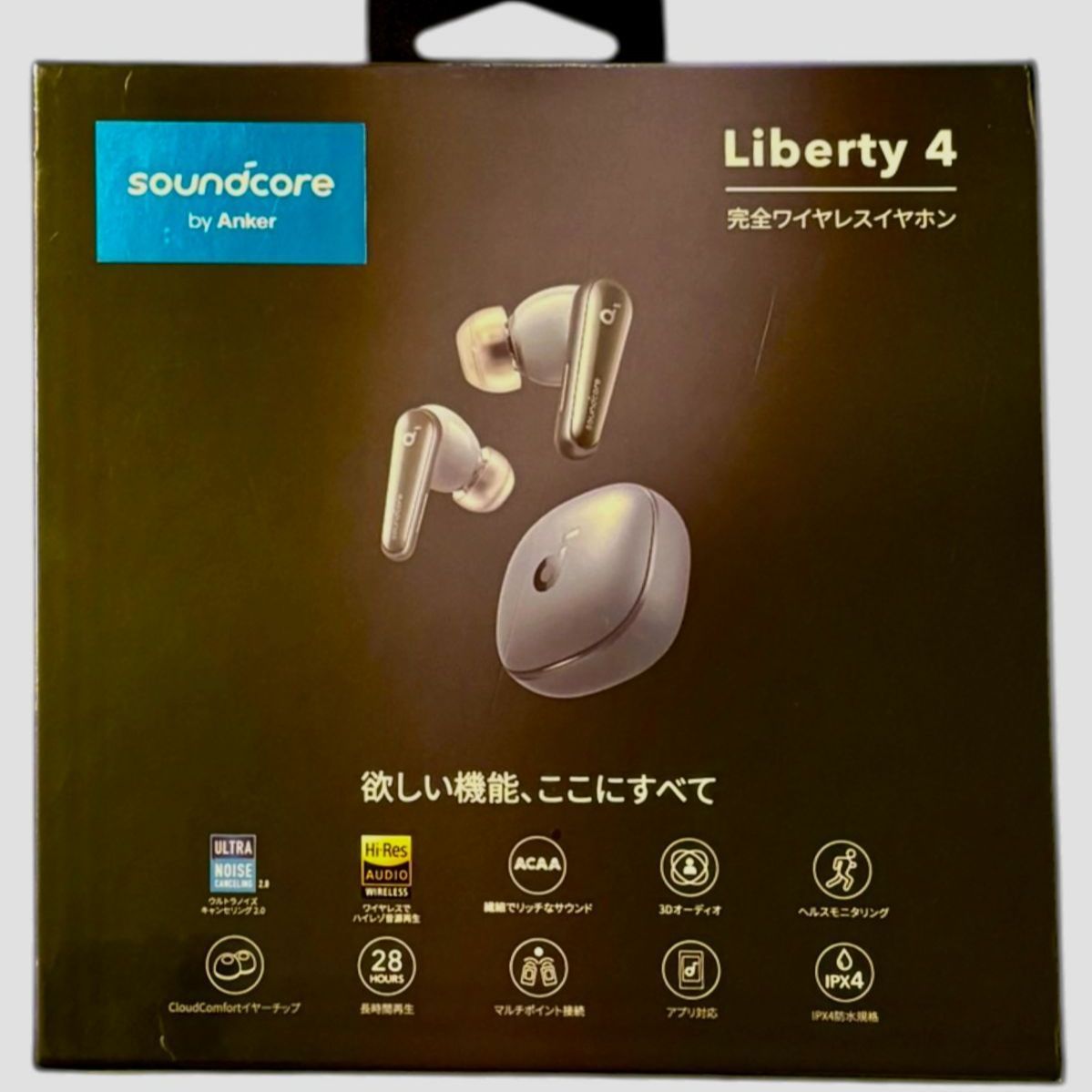 新品未開封】Anker Soundcore Liberty 4 スカイブルー 【公式通販】