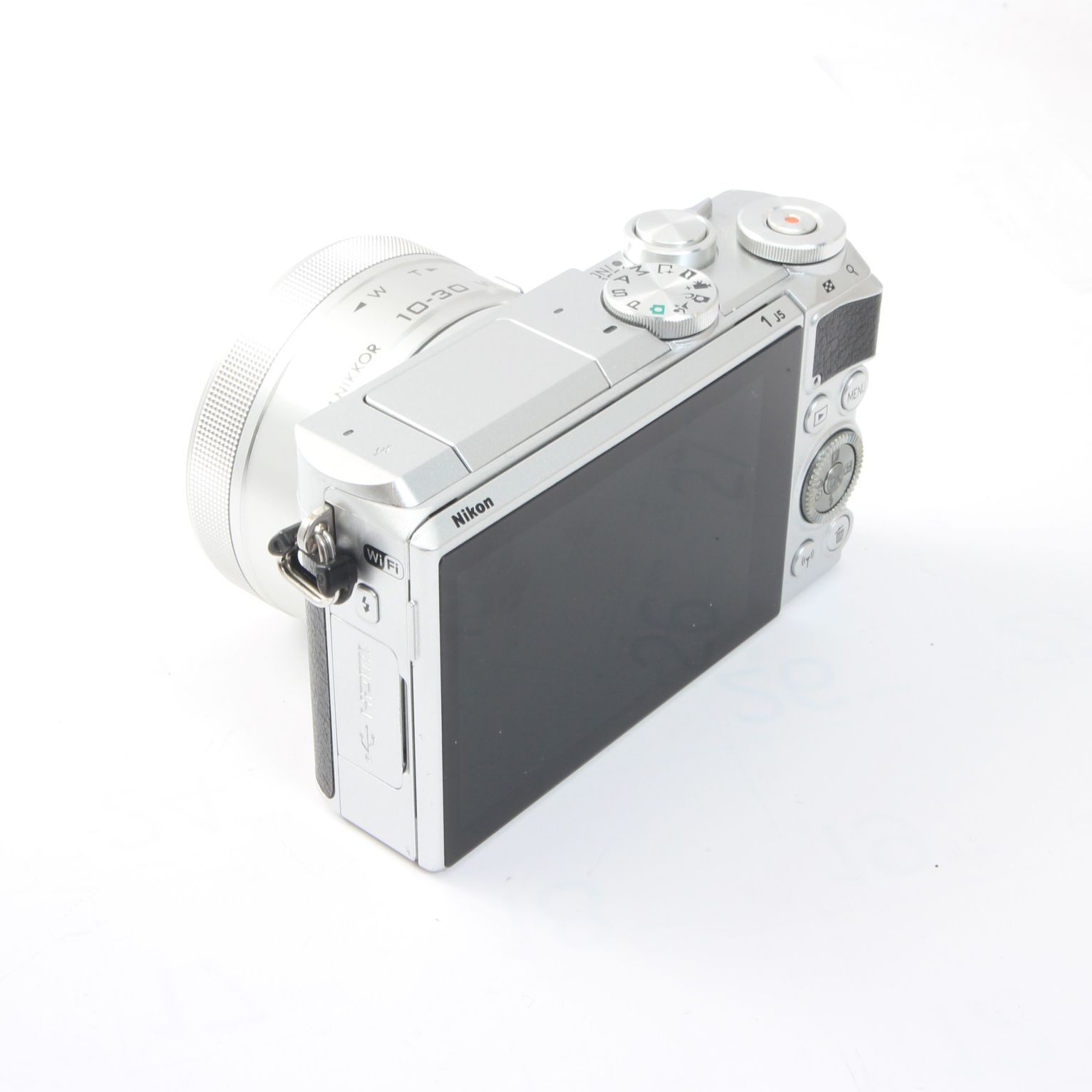 ニコン Nikon1 J5 シルバー + 10-30mm 標準パワーズームレンズキット 
