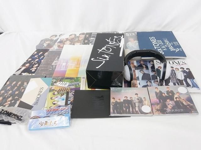 SixTONES CD Tシャツ ペンライト パンフレット等グッズセット 中古品