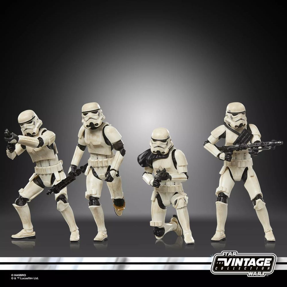 ヴィンテージコレクション　ストームトルーパー4体セット スターウォーズ ヴィンテージコレクション 帝国兵 レムナント ストーム