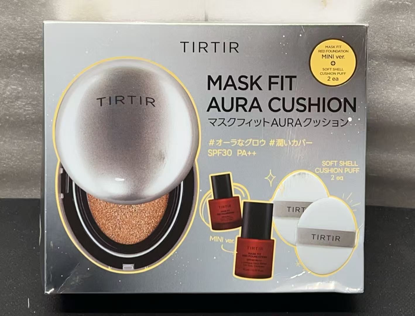 TIRTIR] MASK FIT CUSHION SET 02 [ティルティル] マスクフィット