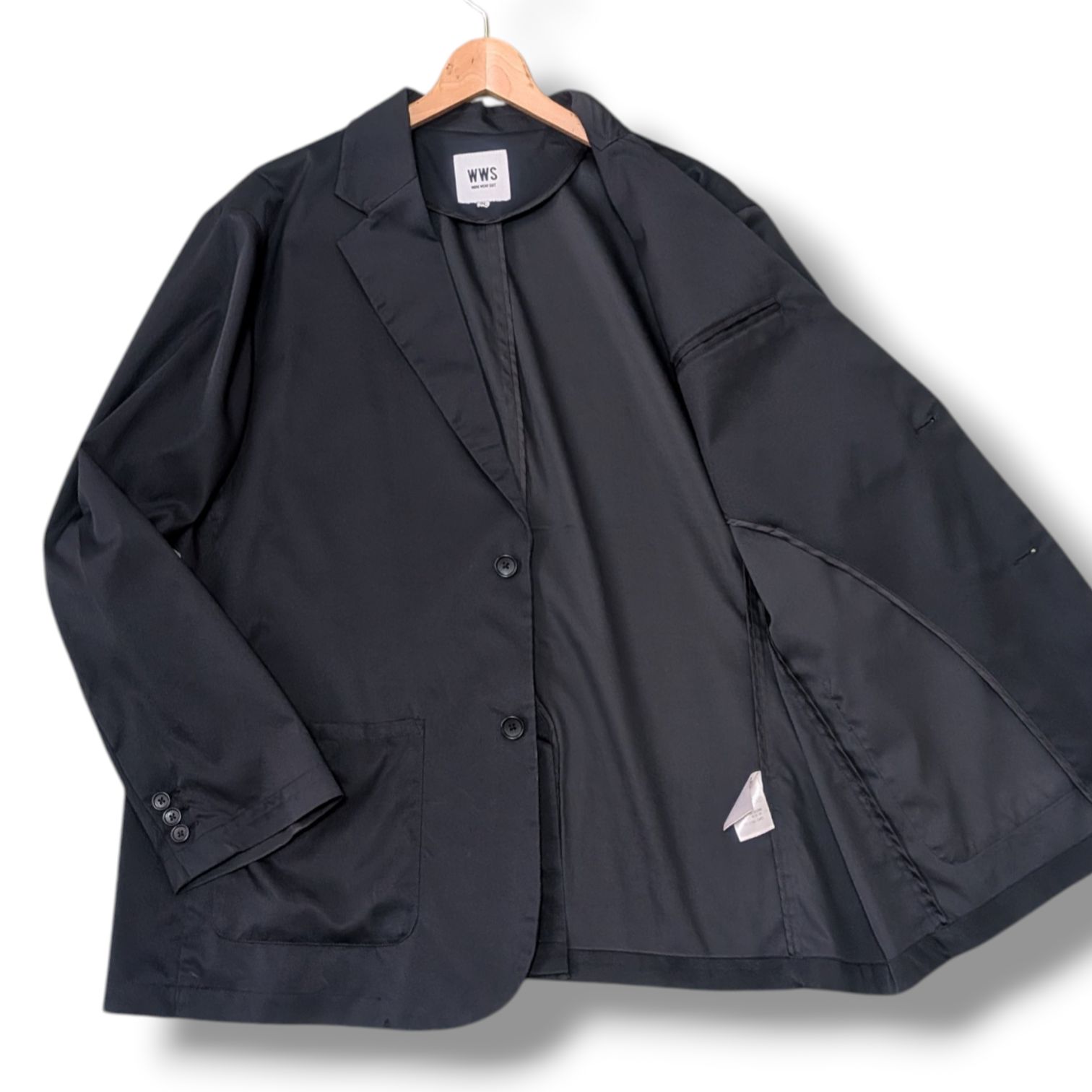 希少サイズ2XL】WWS ワークウェアスーツ テーラードジャケット 