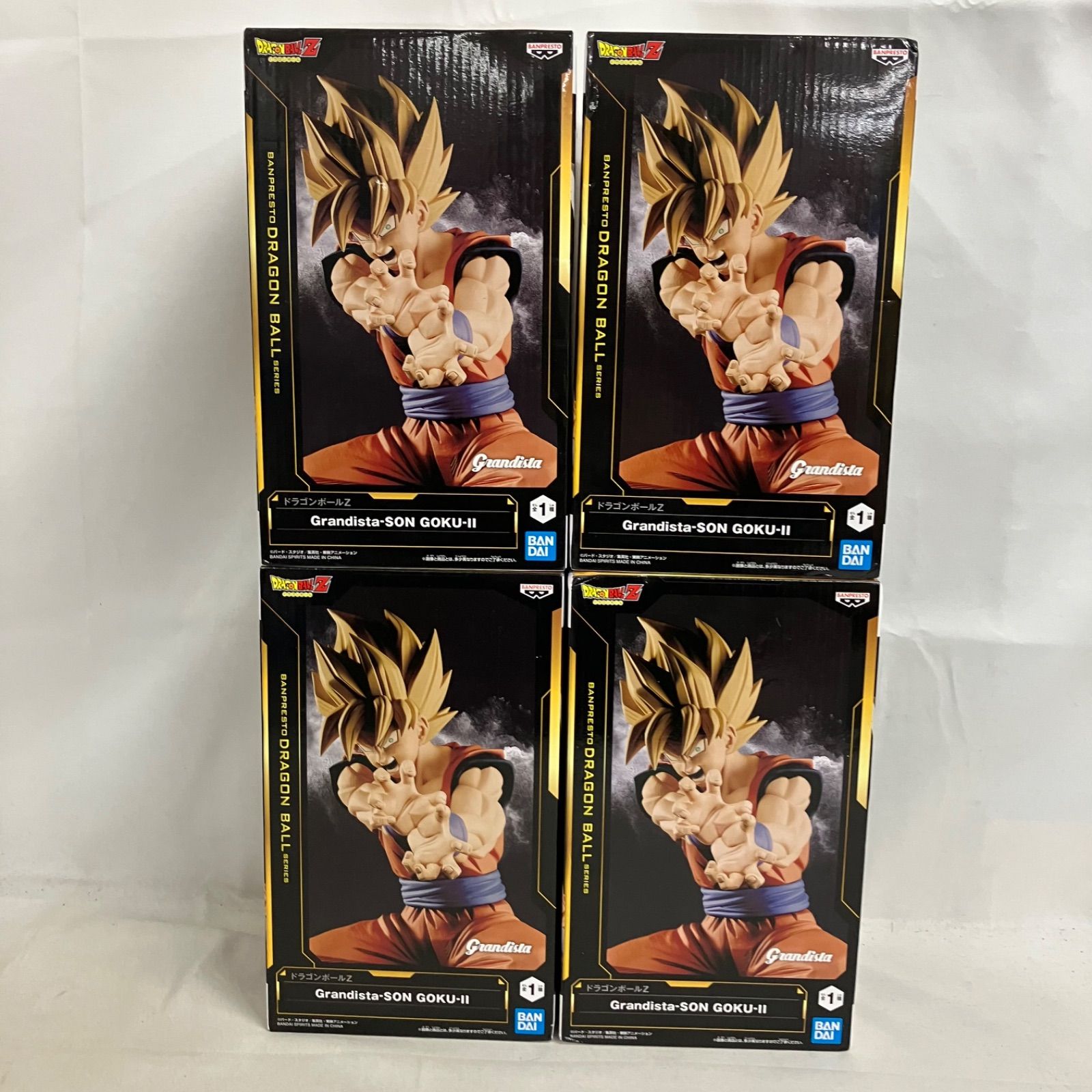 未開封 DRAGON BALL Grandista 孫悟空 II フィギュア 4個セット SF4132 
