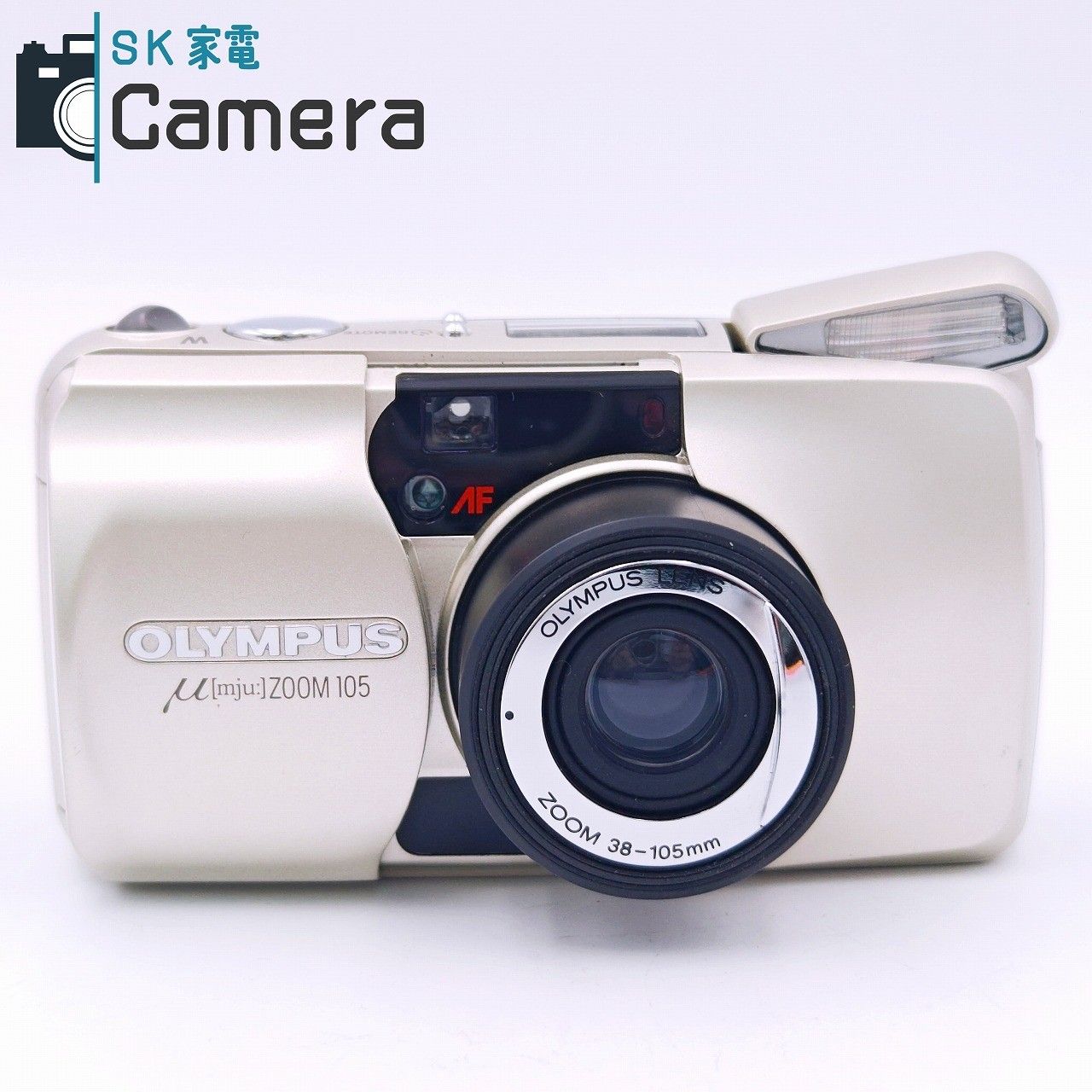 中古】 OLYMPUS μ [mju:] ZOOM 105 38-105mm オリンパス ミュー 