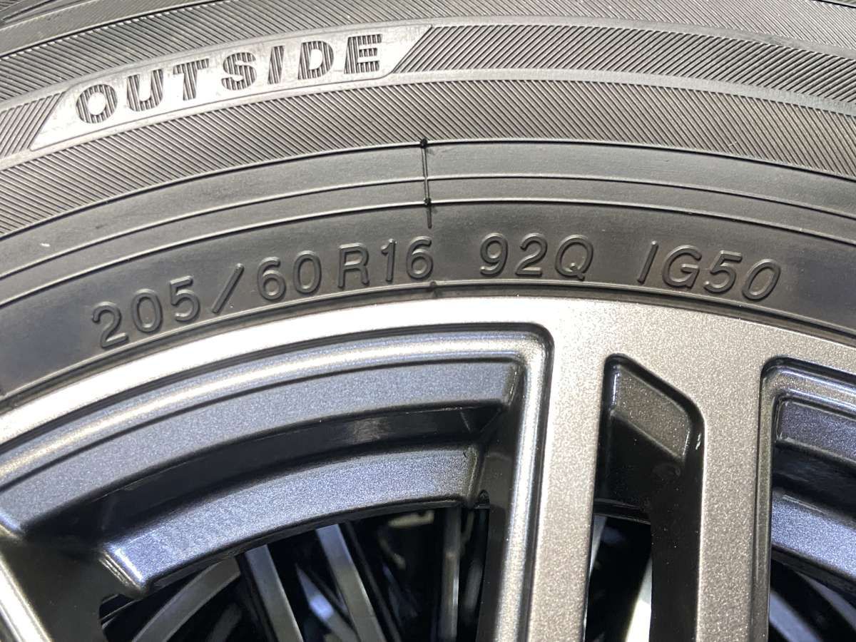 205/60R16 ヨコハマ アイスガード iG50 PLUS LAYCEA 16x6.5 48 114.3-5 