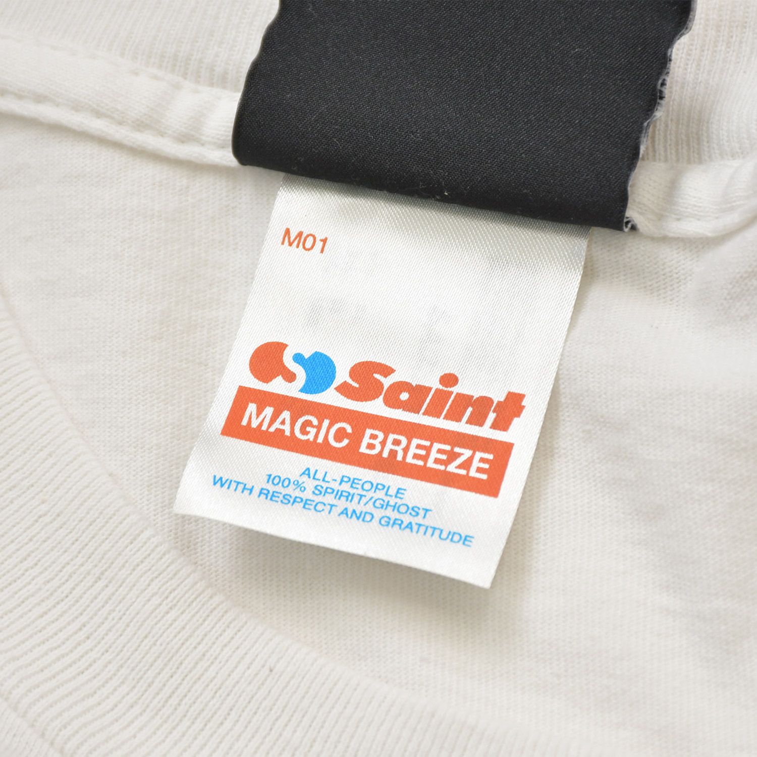 新品未使用 SAINT MICHAEL セントマイケル × JOHN LENNON ジョンレノン 半袖Tシャツ SM-MK8-0000-C27 サイズXL ホワイト 中古 4b014049 SAINT M×××××× (セントマイケル) × JOHN LENNON / JL_SS T-SHIRT