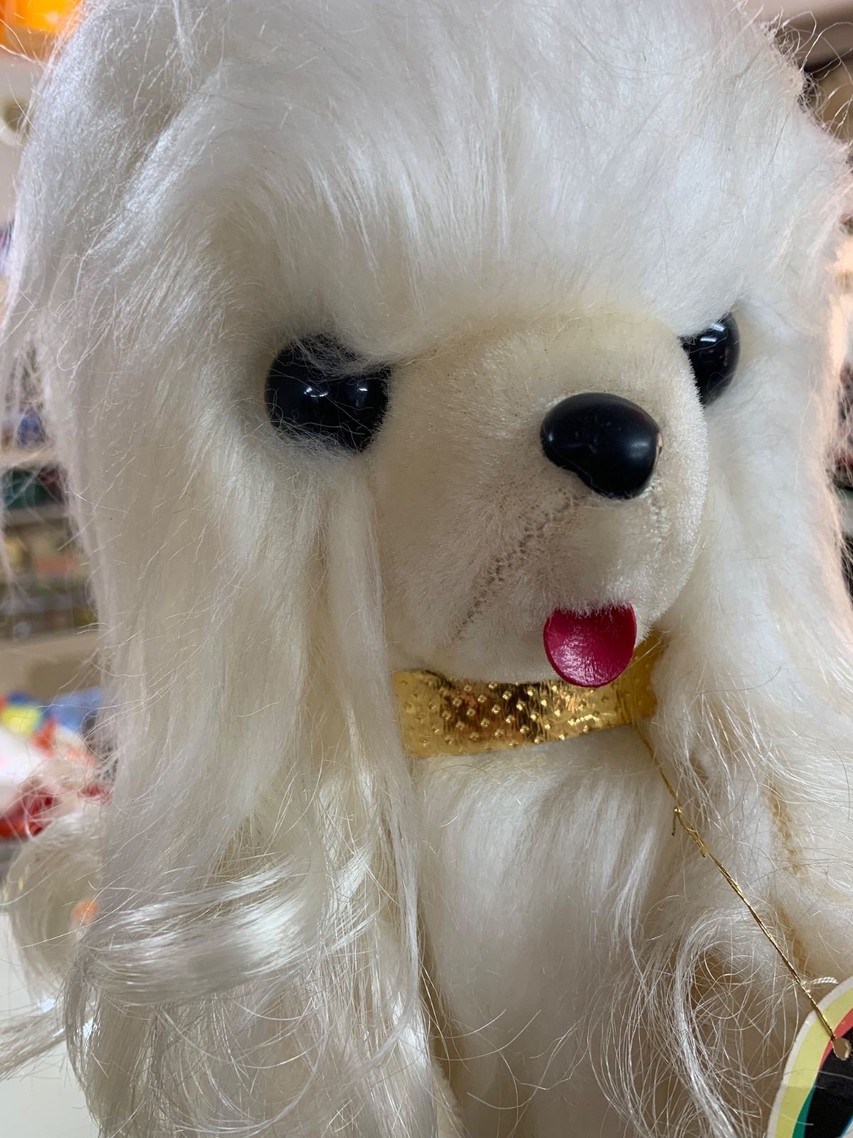 昭和レトロ ユニチカ カーリーちゃん 犬ぬいぐるみ 当時物 タグ付き