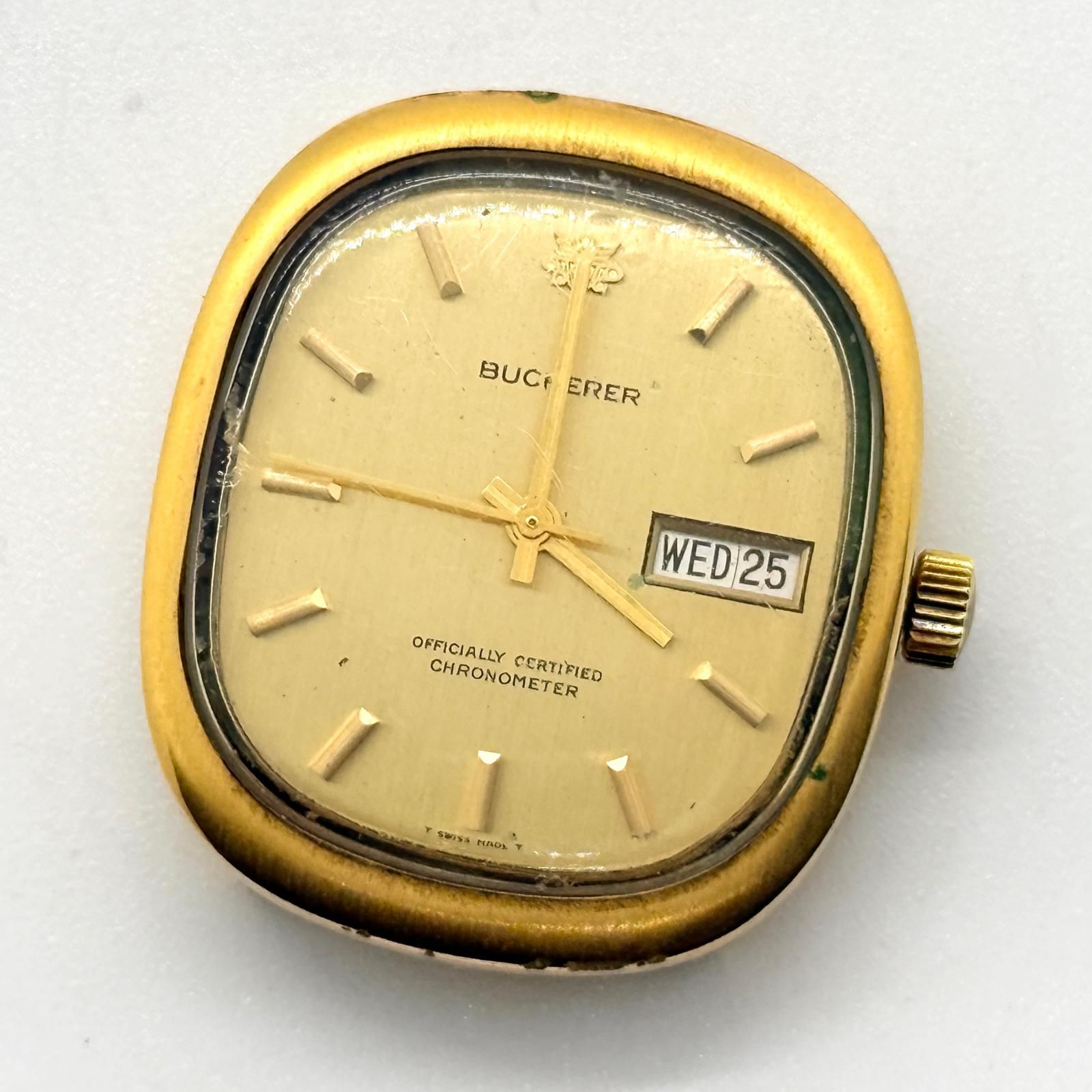 BUCHERER ブッフェラー 1555 ゴールド 手巻き ユニセックス