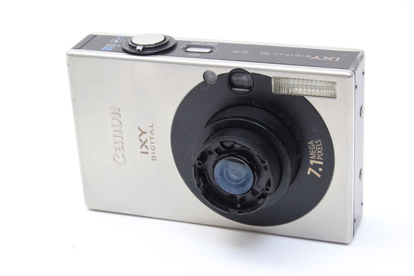 D (ジャンク) Canon キヤノン IXY DIGITAL 10 ブラック 返品不可 3-188 