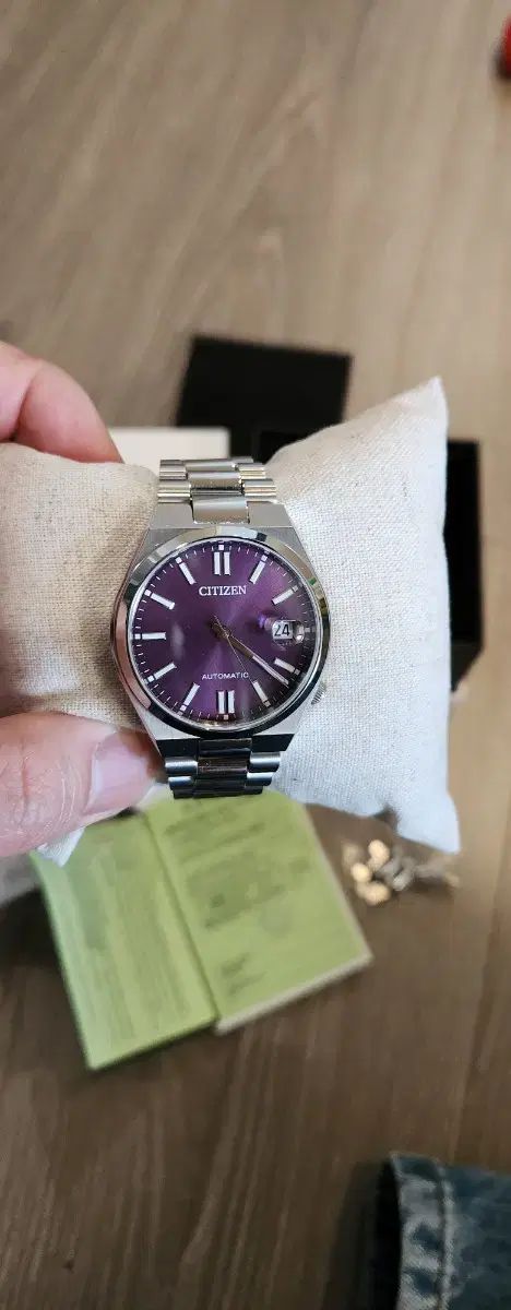  シチズン ツヨサ オートマチック フルセット ライトアウター 自動巻き時計 腕時計(アナログ)