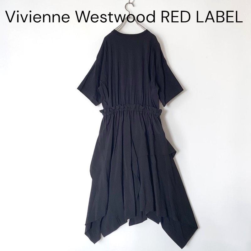 Vivienne Westwood RED LABEL 半袖 ワンピース オーヴ 刺繍