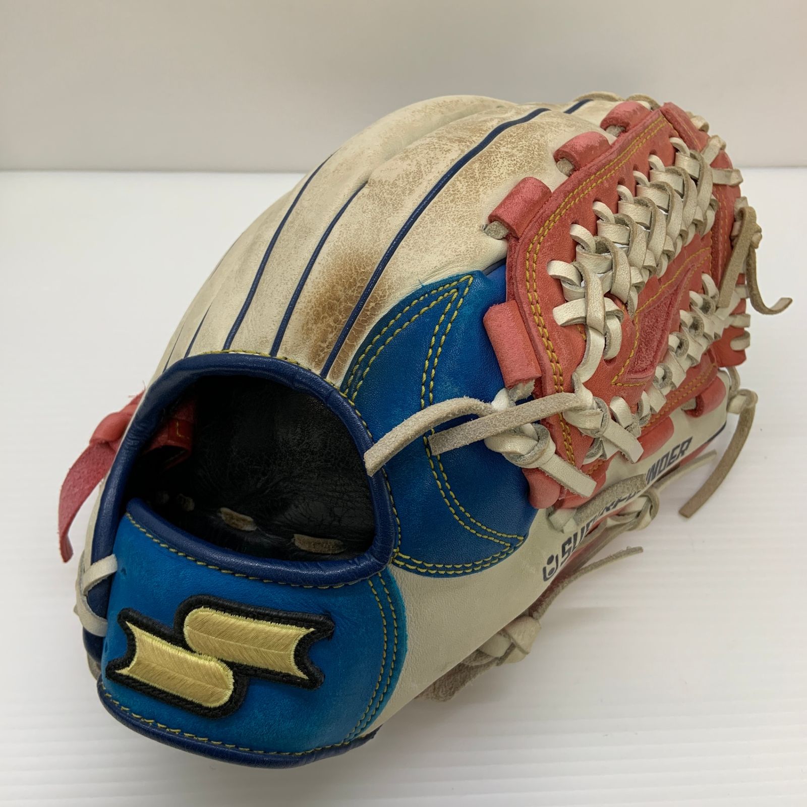 エスエスケイ SSK スーパーファウンダー 軟式 大人 一般 オールラウンド グローブ グラブ 右投げ POG-940C 中古品  野球 8207 エスエスケイ SSK スーパーファウンダー 軟式 大人 一般 オール