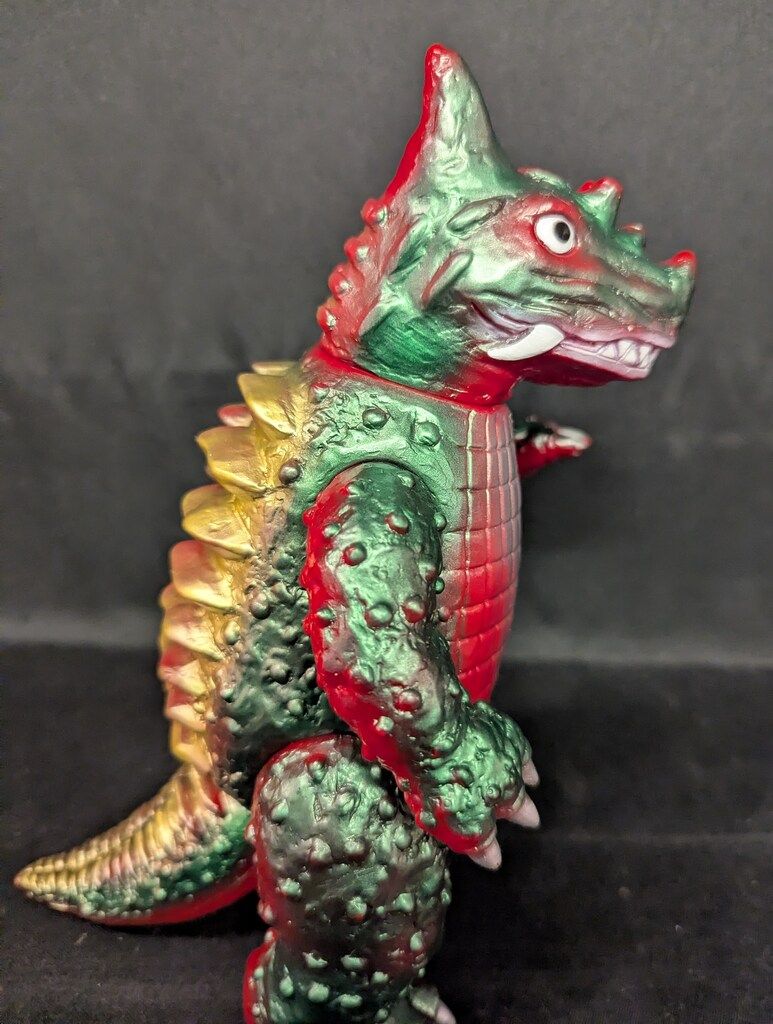 マーミット ビニールパラダイス/怪獣天国 パゴス(赤成型/メタ緑&赤