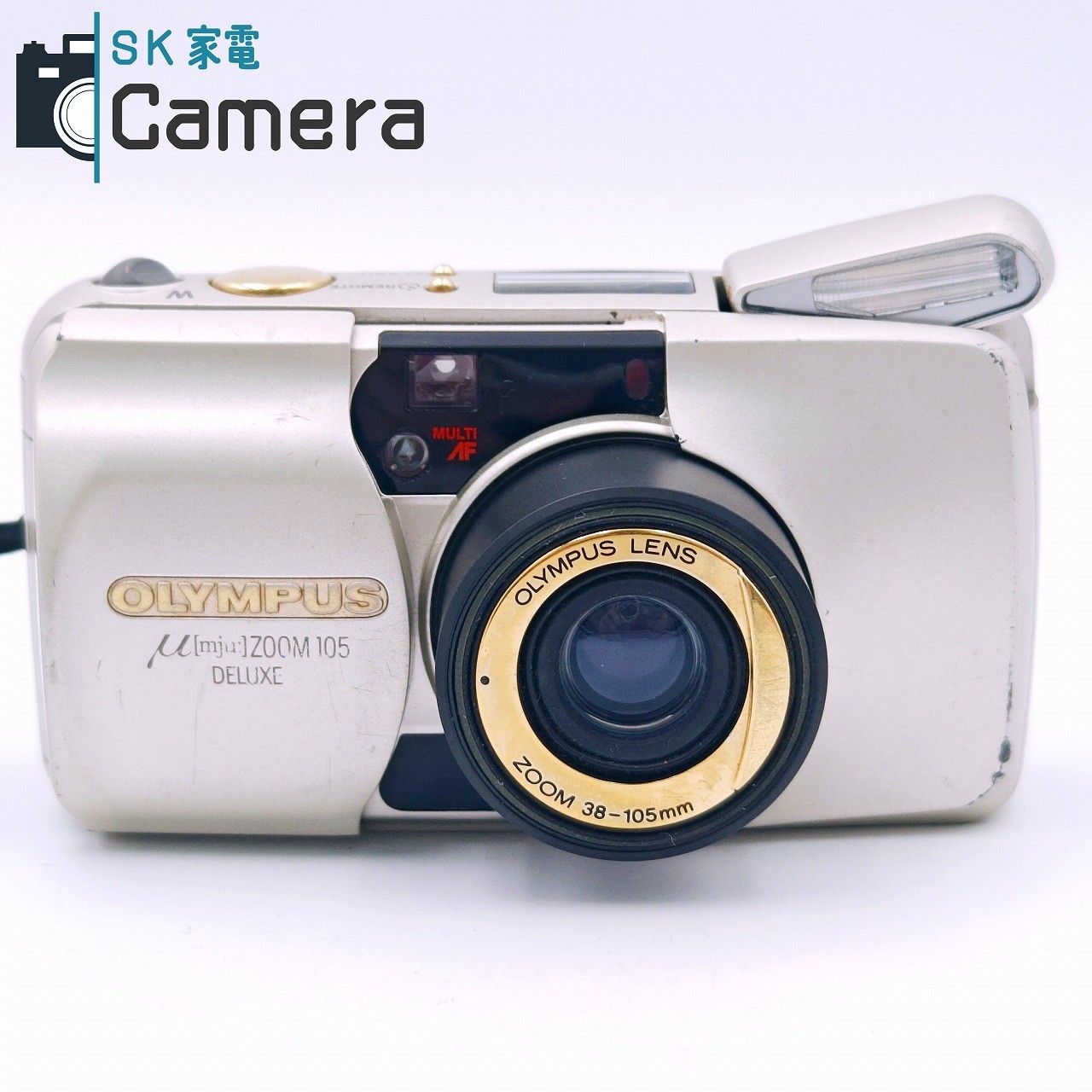 OLYMPUS μ [mju:] ZOOM 105 DELUXE コンパクトフィルムカメラ 【動作