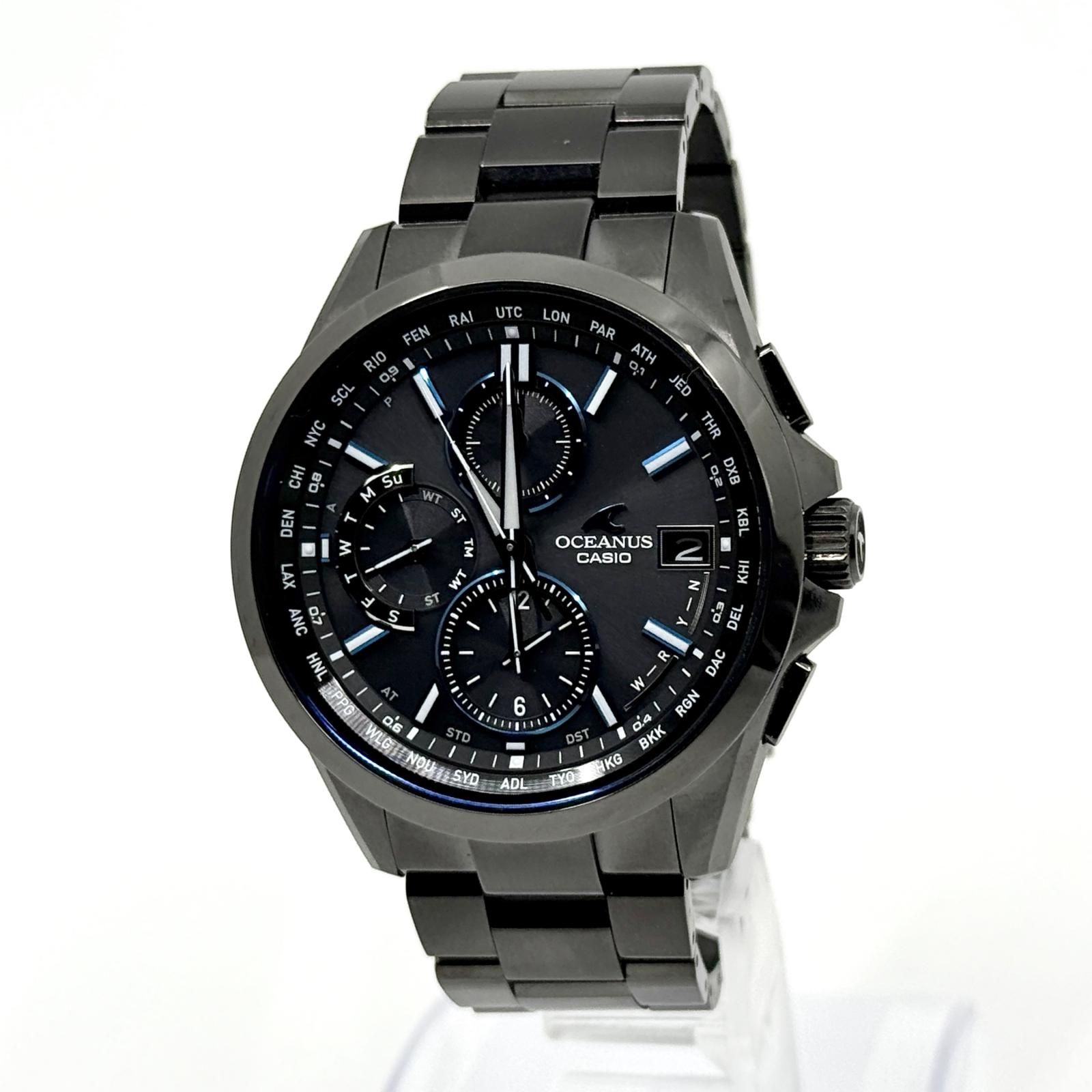 CASIO カシオ OCEANUS オシアナス OCW-T2600B-1AJF ブラック ソーラー 